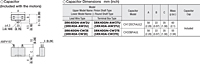 Capacitor Dimensions