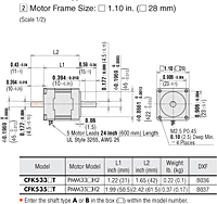 Motor Dimensions