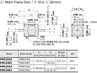 Motor Dimensions